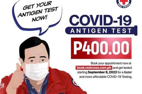 PH Red Cross offers cheaper prices for COVID.